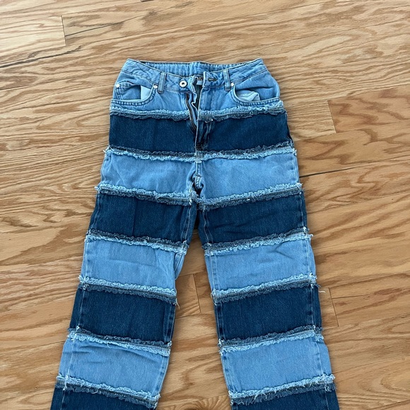 The Ragged Priest Patchwork Jeans - Picture 5 of 5